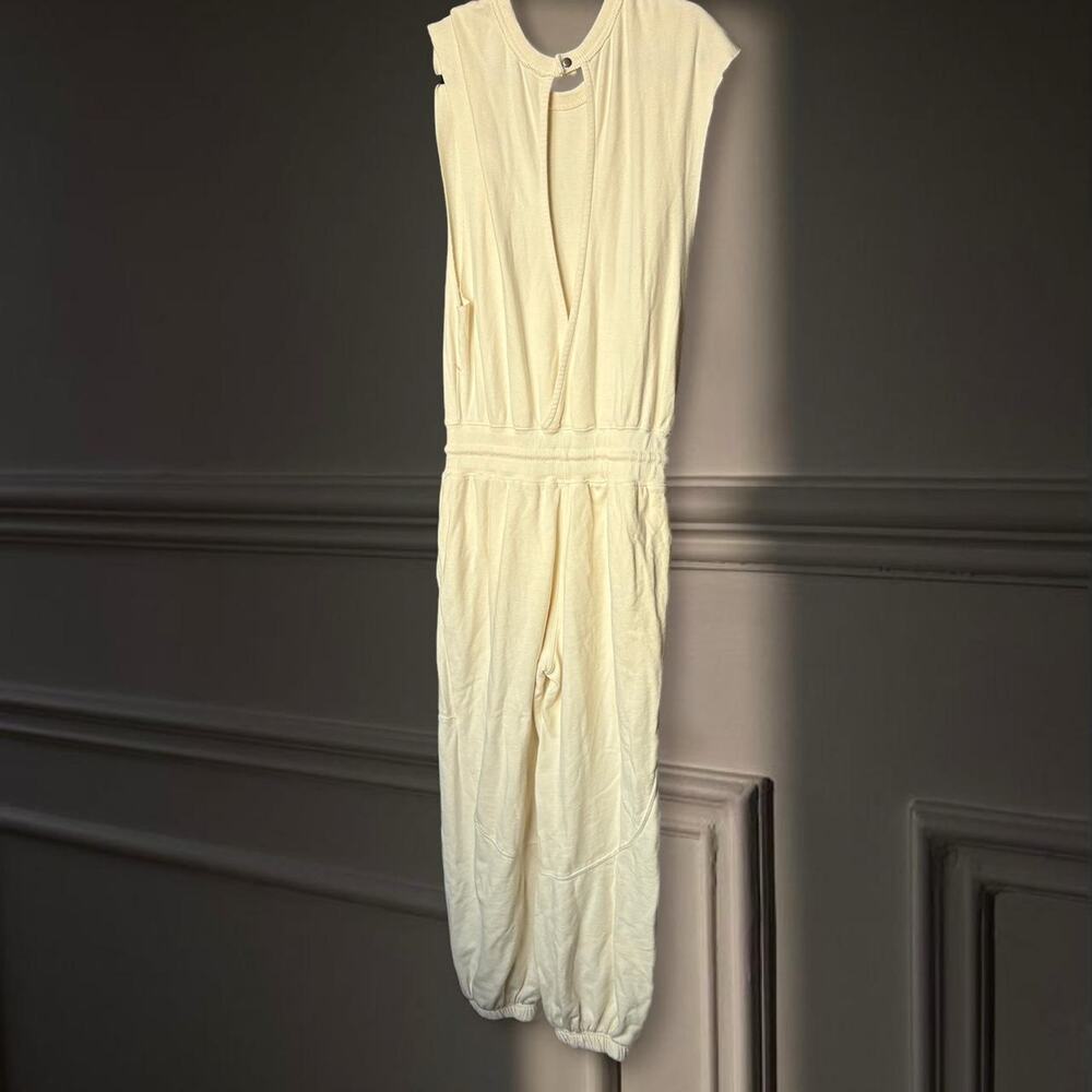 Cream free people jumpsuit - Picture 7 of 8